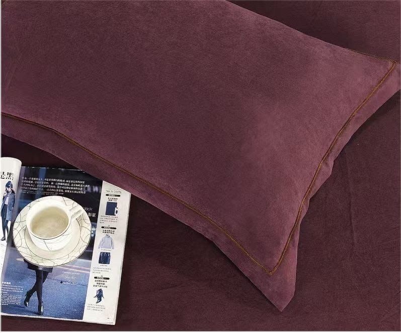 постельное белье евро сатин однотонное,комплект постельного белья,однотонное постельное белье,постельное белье 2 спальное коричневый сатин простыня на резинке 160х200,комплект постельного белья двуспа