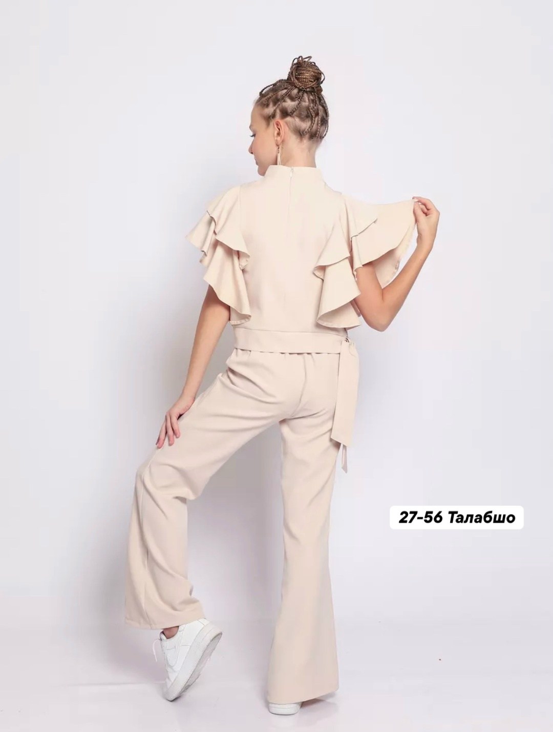 костюм с брюками,костюм нарядный с брюками для девочки апельсинчики,костюм для девочек,брючный костюм для девочек,костюм нарядный брючный классический двойка апельсинчики