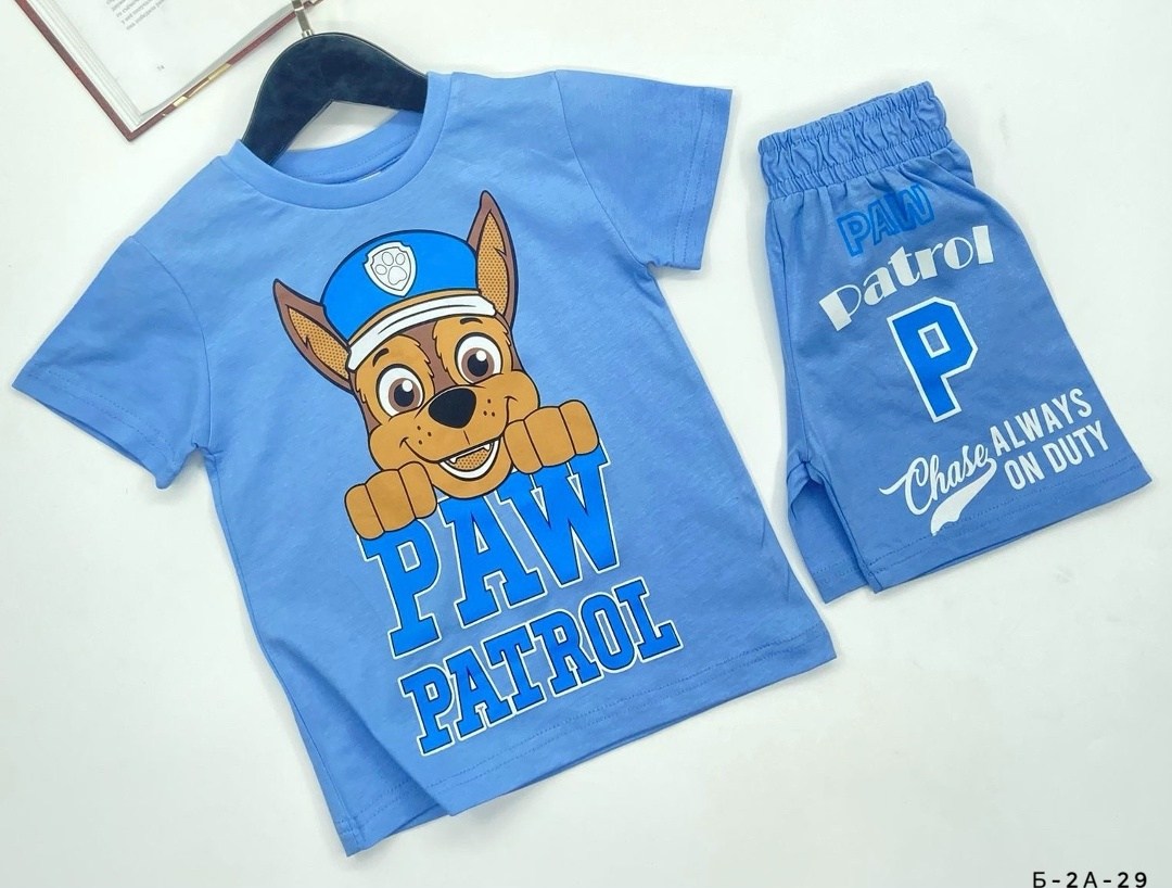 футболка paw patrol щенячий патруль,футболка щенячий патруль,комплект для детей,футболки для мальчика,детская футболка щенячий патруль