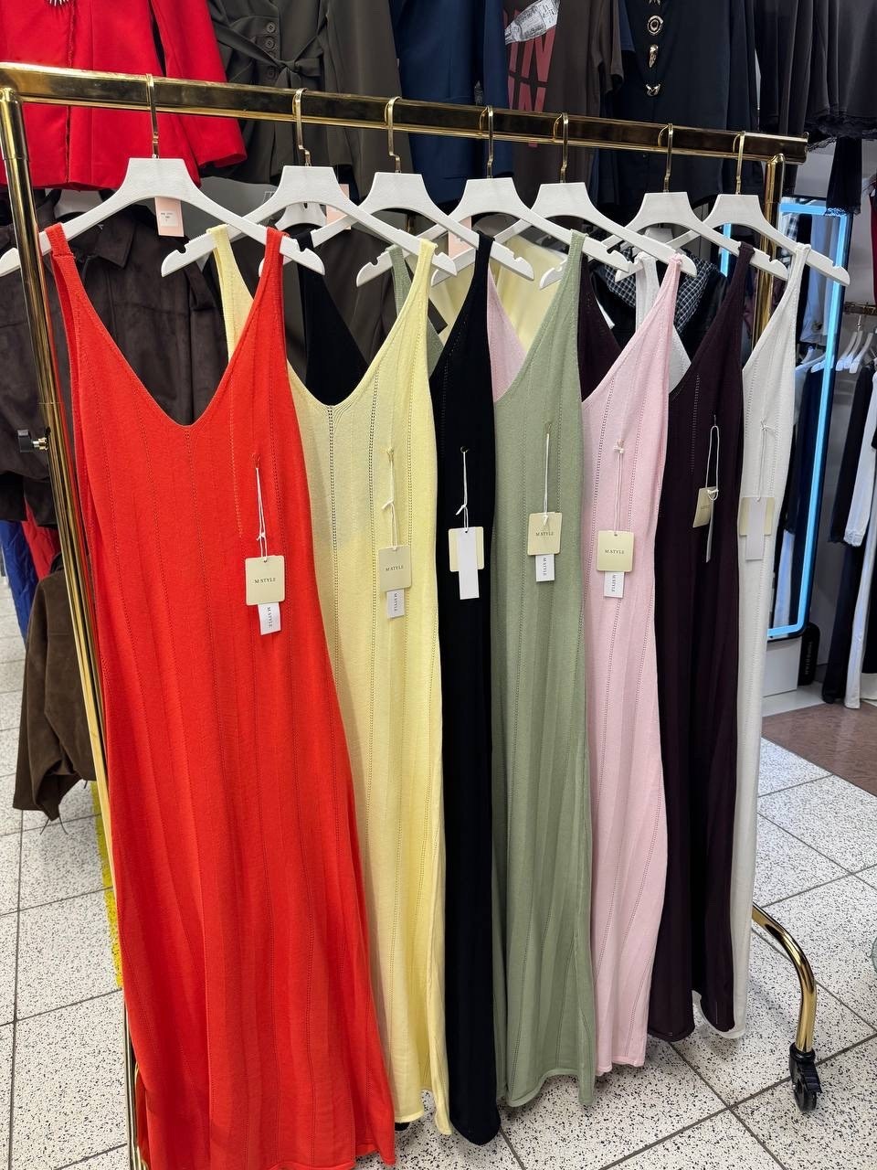 трикотажное платье,костюм трикотажный,трикотажный топ,платье майка трикотажное,платье женской