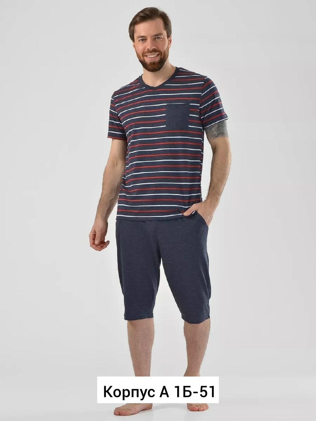 пижама мужская с шортами,мужская домашняя одежда,пижама мужская,трикотажные костюмы,комплект домашний мужской