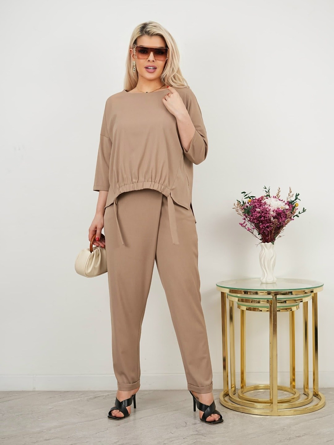 костюм с брюками,женские костюмы,костюм бежевый,женские брючные костюмы,летние брючные костюмы для полных женщин