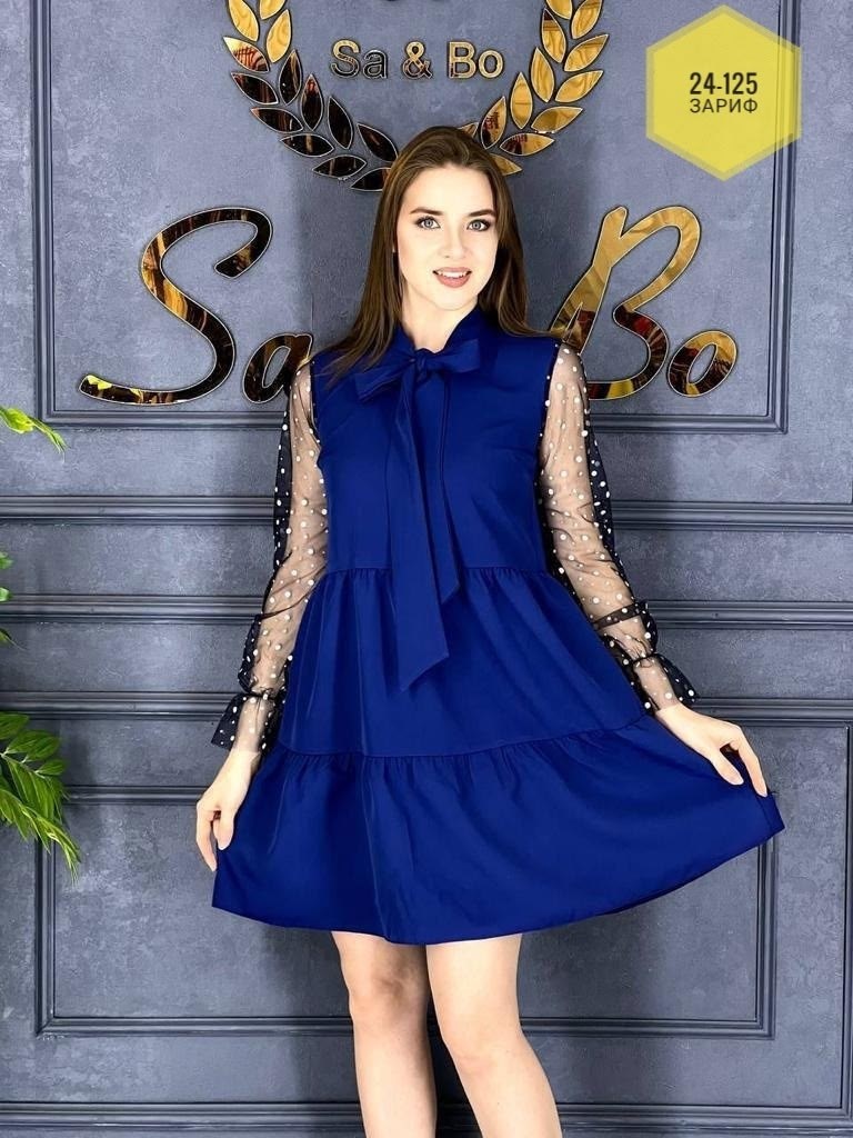 нарядное платье,женское платье,платье женское синее,стильное платье,платье шифоновое