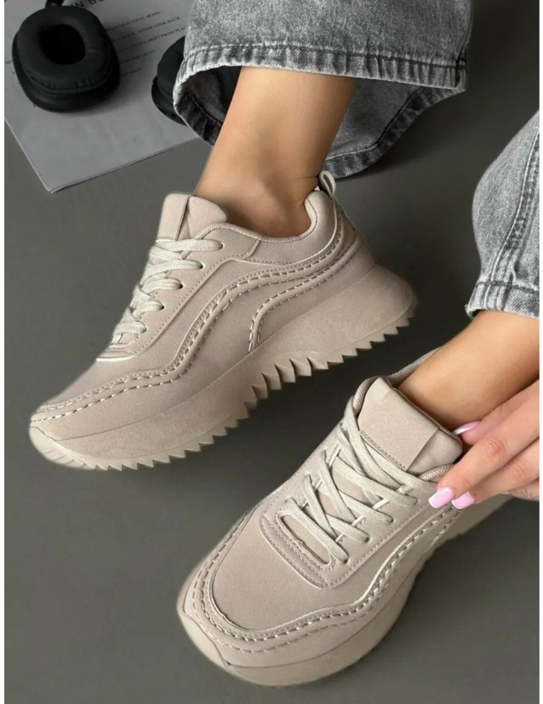 ,кроссовки женскиe,бежевые кроссовки,кроссовки на высокой подошве,женские кроссовки на платформе