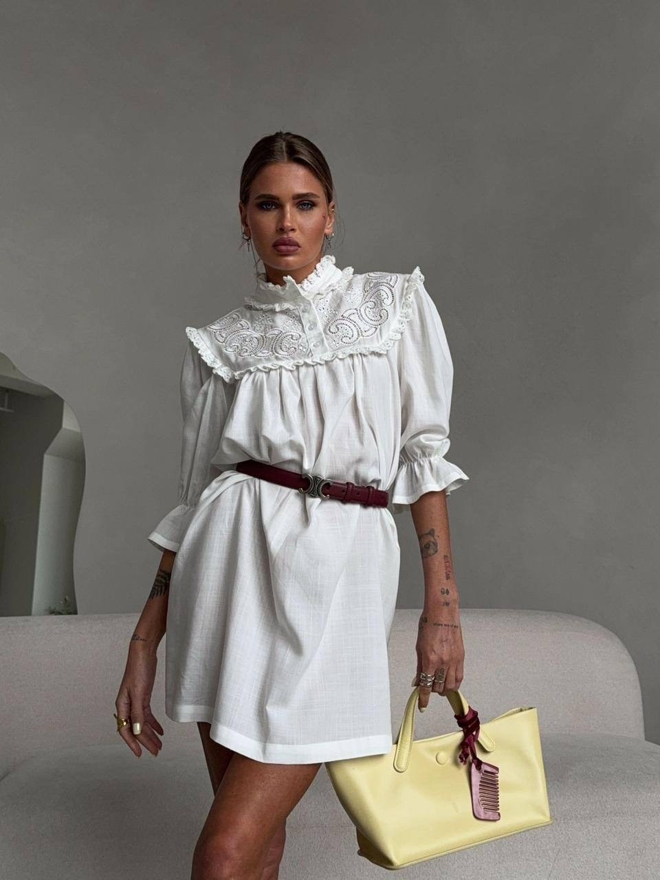 женское белое платье,женская платье,женское платье с высоким,платье с высоким горлом,хлопковое платье для девочек