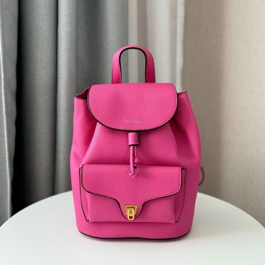 рюкзак coccinelle,женские рюкзаки,рюкзак,кожаный рюкзак женский,брендовые рюкзаки