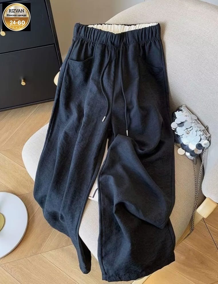 белые повседневные широкие брюки,женские широкие брюки,брюки с широкими штанинами,брюки женские белые,женские свободные брюки