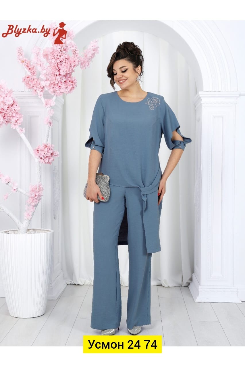 костюм брючный летний двойка,костюм/комплект ninele (нинель шик ) 7440 двойка морской размер 48-60,костюм брючный летний,костюм/комплект ninele 7449 двойка морская волна в размере 48-62,костюм брючный