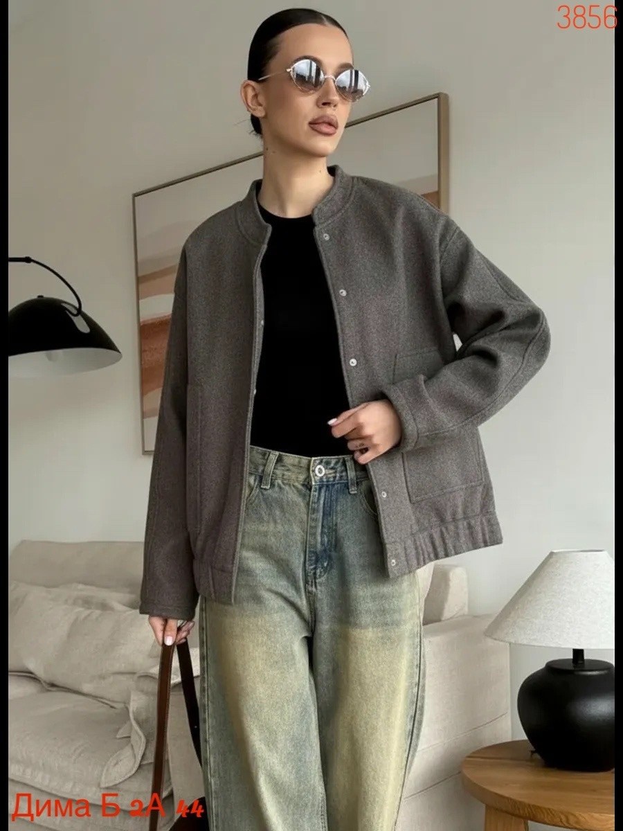 бомбер утепленный плотный оверсайз love to wear,пальто бомбер,бомбер оверсайз плотный кашемировый rull цвет серый,бомбер куртка,куртка бомбер оверсайз