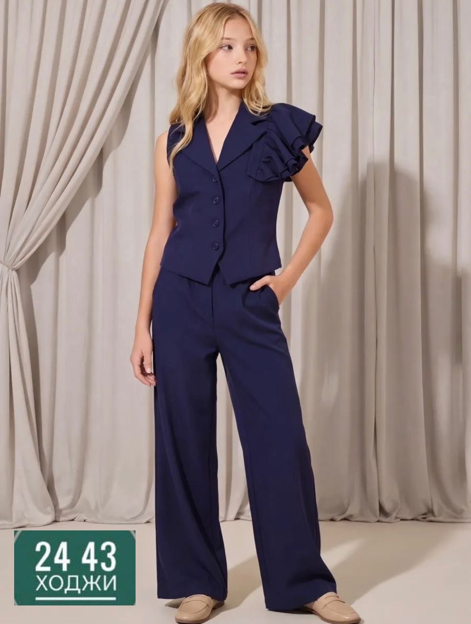 костюм-двойка школьный (жилет, брюки) для девочек,школьный брючный костюм,брючный костюм для девочек,школьный брючный костюм для девочки,школьная форма на девушку брючный костюм