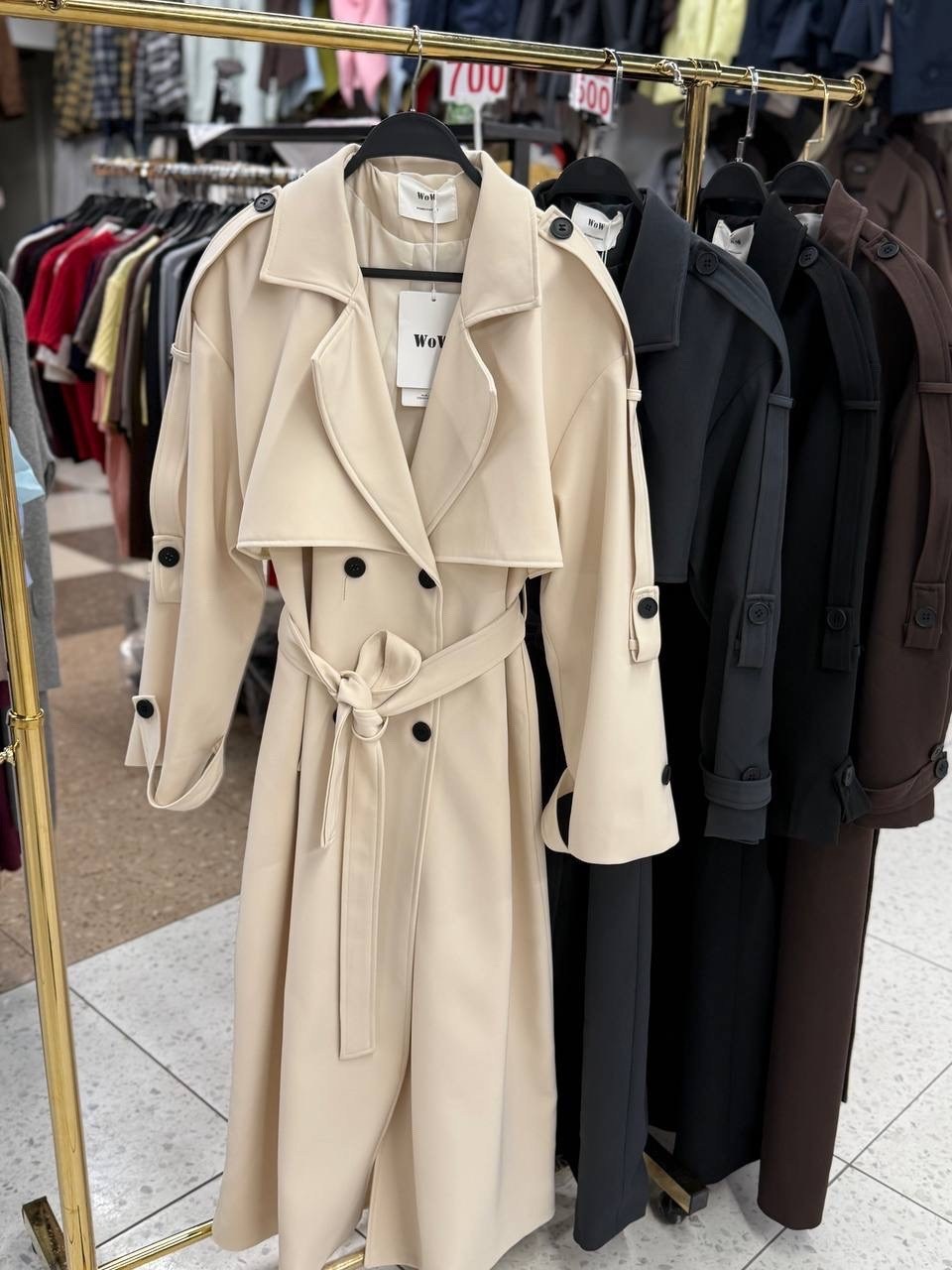 тренч женский,тренч длинный,тренч женский длинный хаки,тренч instyle,длинный плащ