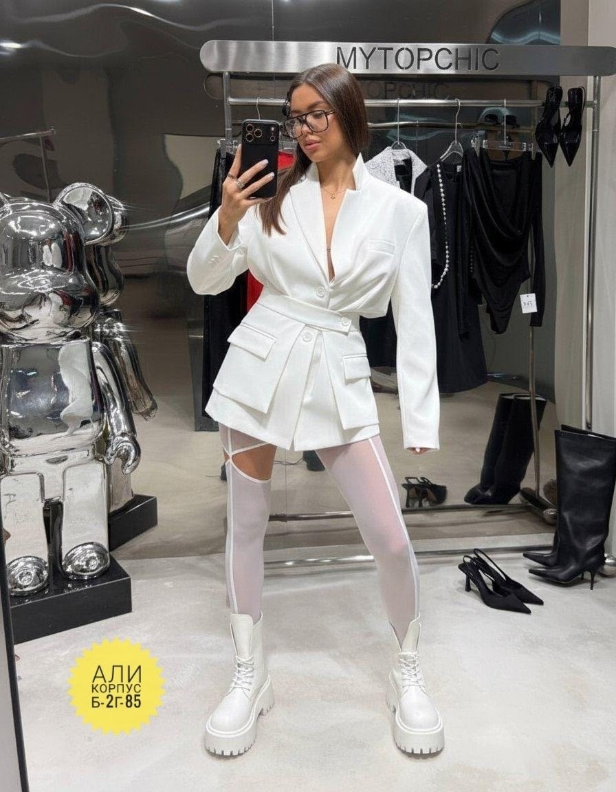 платье пиджак 2026 тренд,платье пиджак,женский костюм,стильные наряды