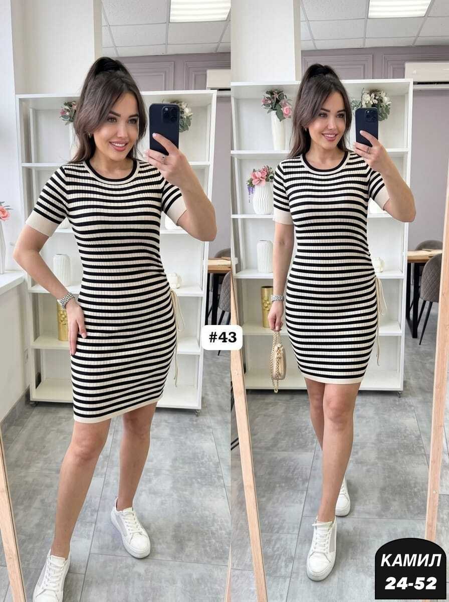 модное платье,платье,туника женская,платье в полоску,летнее женское платье