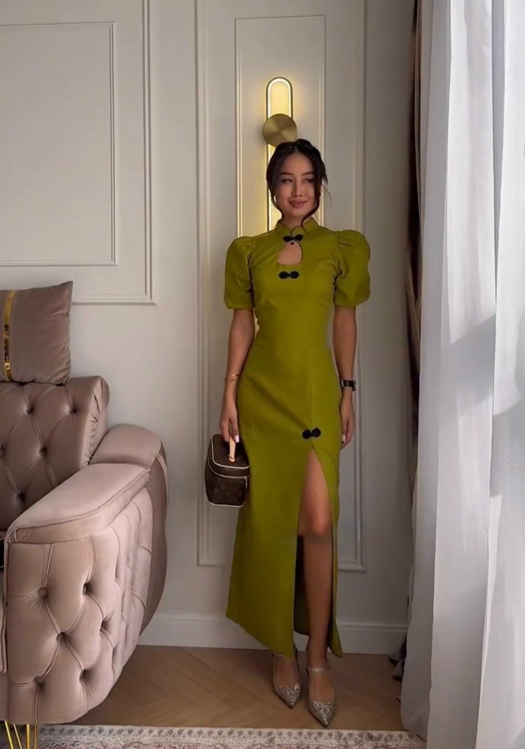 элегантное платье,платья,платье стильное,коричневое платье