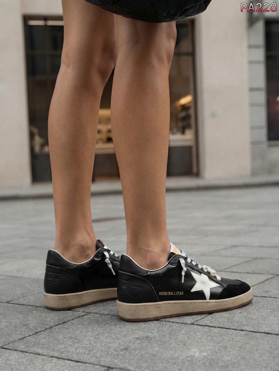 кроссовки golden goose,,golden goose кеды hi star на платформе черный,замшевые кроссовки ball star golden goose черный,кеды golden goose