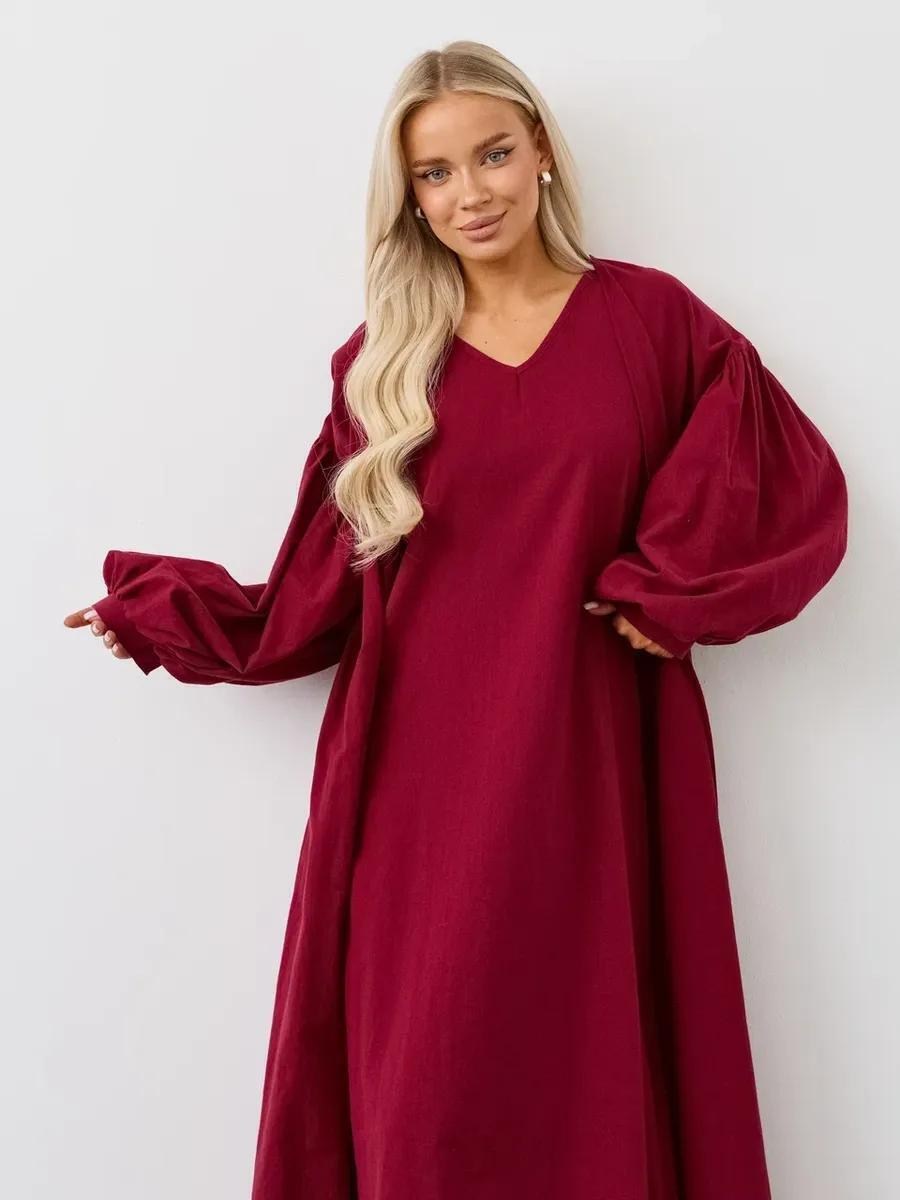 платье бордовое,платье,платье женское,платье кокон,платье женское бордовое