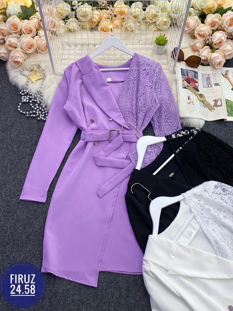платье пиджак лавандового цвета,женское платье пиджак,платье пиджак сиреневый,платье пиджак,платье женской