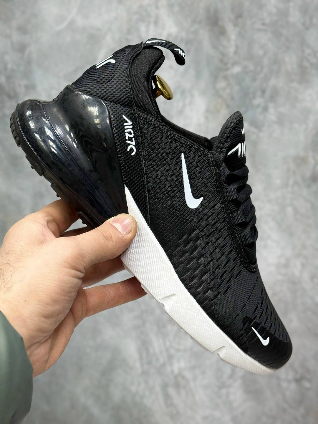 кроссовки мужские nike air max 270,кроссовки nike air max 270,nike air max 270,nike air max 270 черный белый,найк аир макс 270
