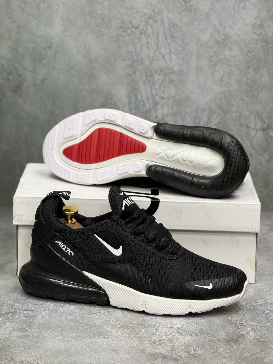 кроссовки мужские nike air max 270,кроссовки nike air max 270,nike air max 270,nike air max 270 черный белый,найк аир макс 270