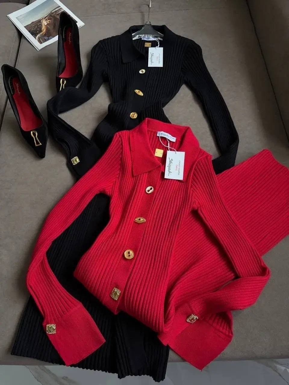 трикотажное платье,модное платье,платье женской,платье черное,вязаное платье