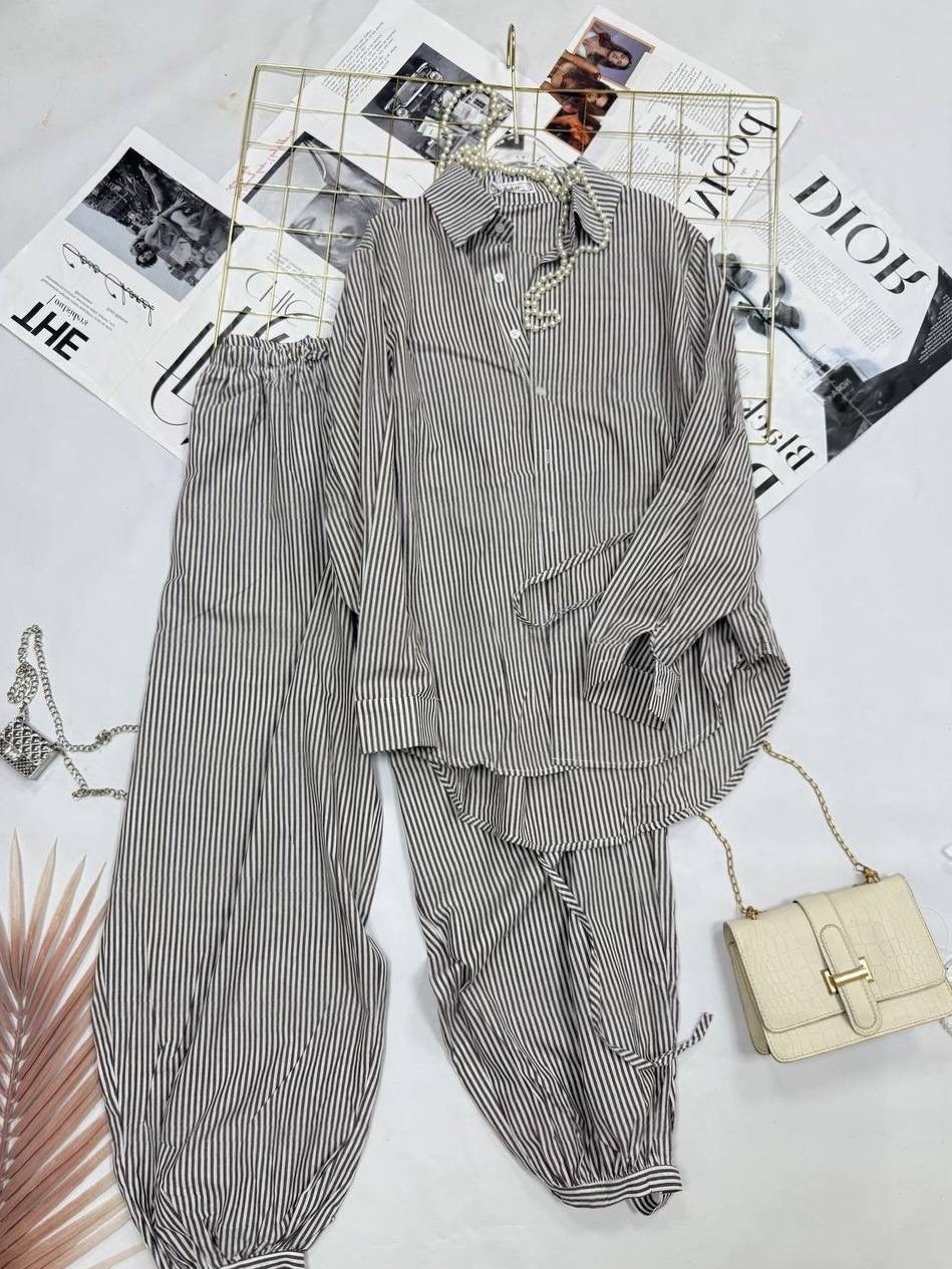 костюм брючный,костюм женский,летние костюмы,пижамные костюмы,костюм в полоску