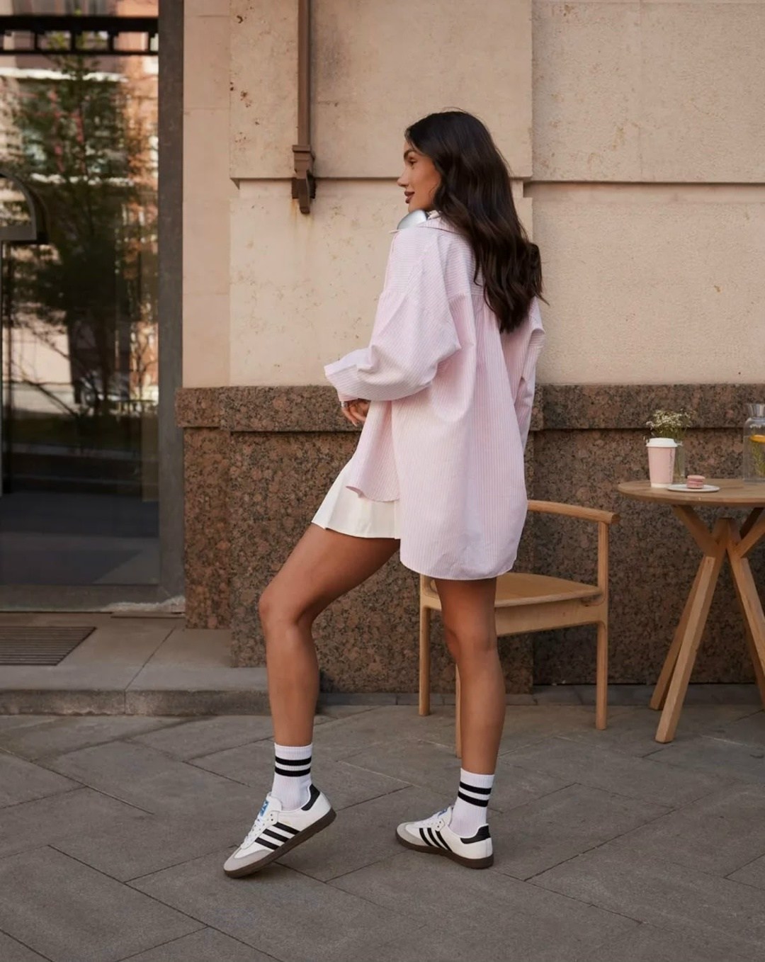 рубашка женская,рубашка в полоску,рубашка женская розовая,хлопковая рубашка в полоску оверсайз cosmo brand,рубашка в полоску оверсайз