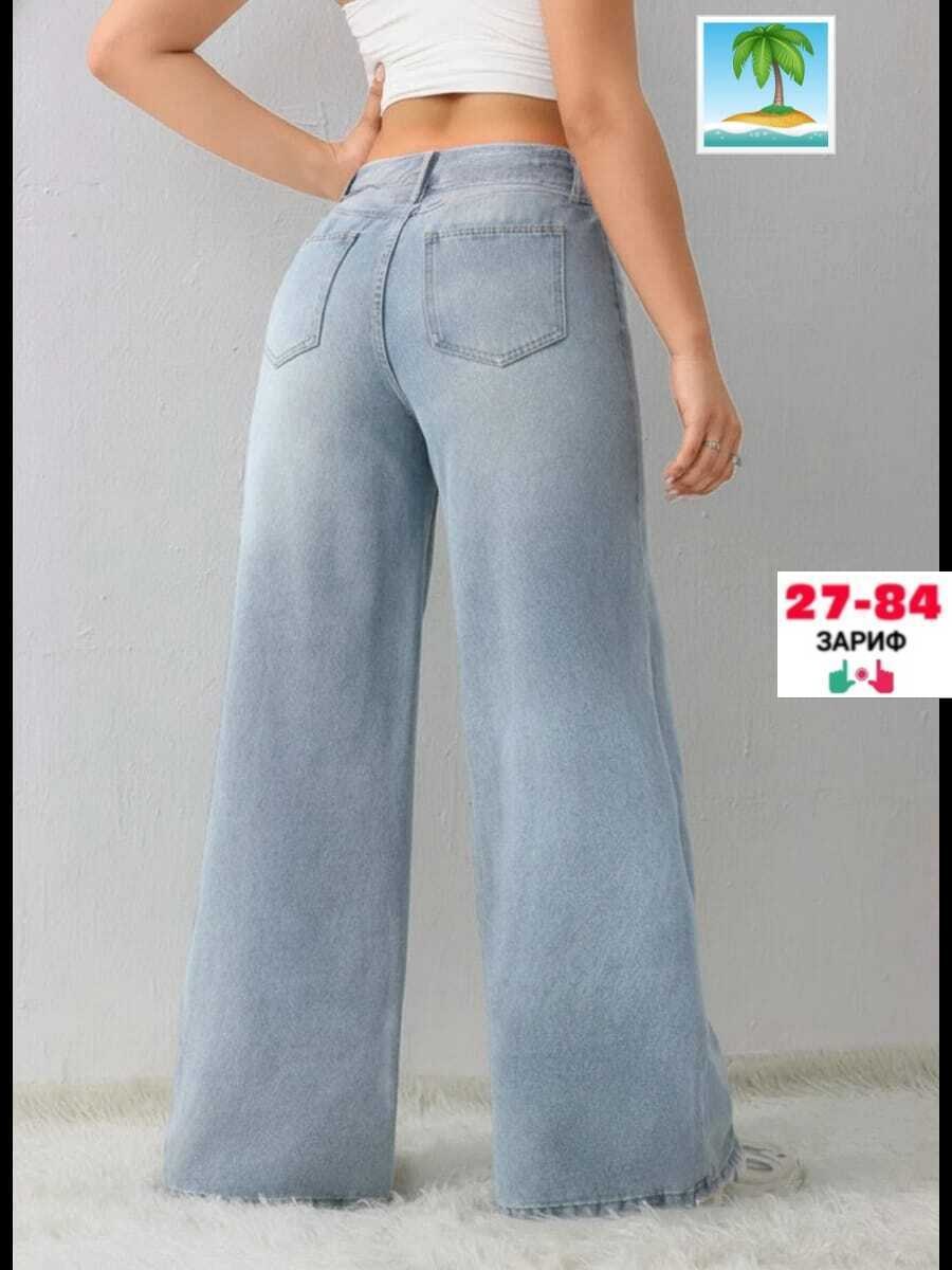 женские джинсы,джинсы женские широкие,широкие джинсы,голубой джинсы широкие трубы клеш,брюки джинсы