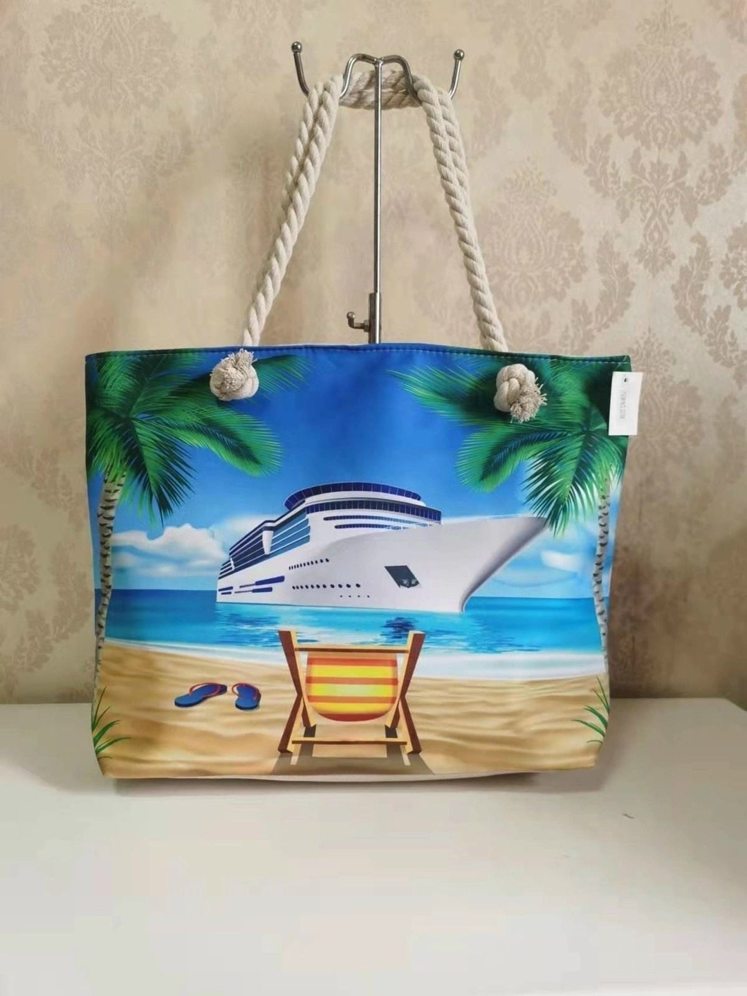 сумка пляжная,сумка женская пляжная,пляжная сумка с морскими звездами,сумка на море женская,пляжная сумка "на море"