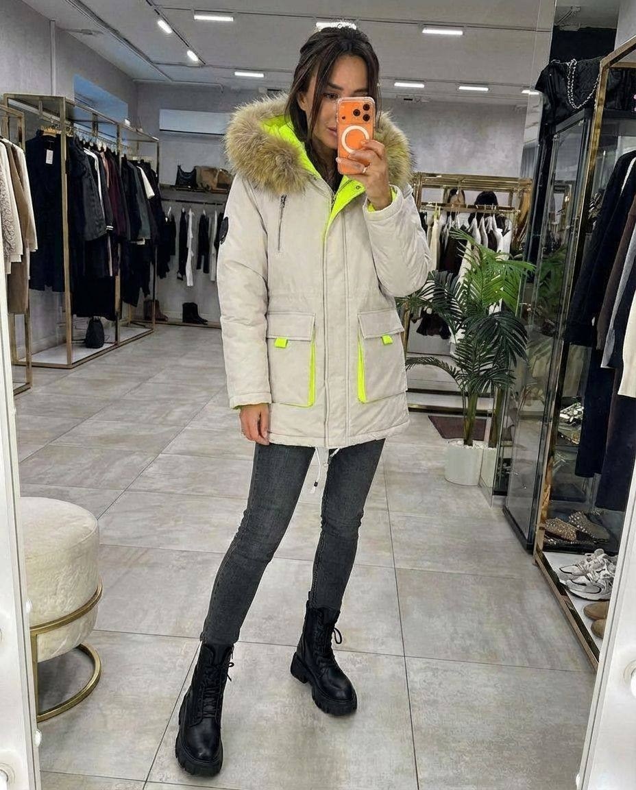 парка женская,зимняя куртка женская,удлиненная куртка,парка меховая,куртка женская