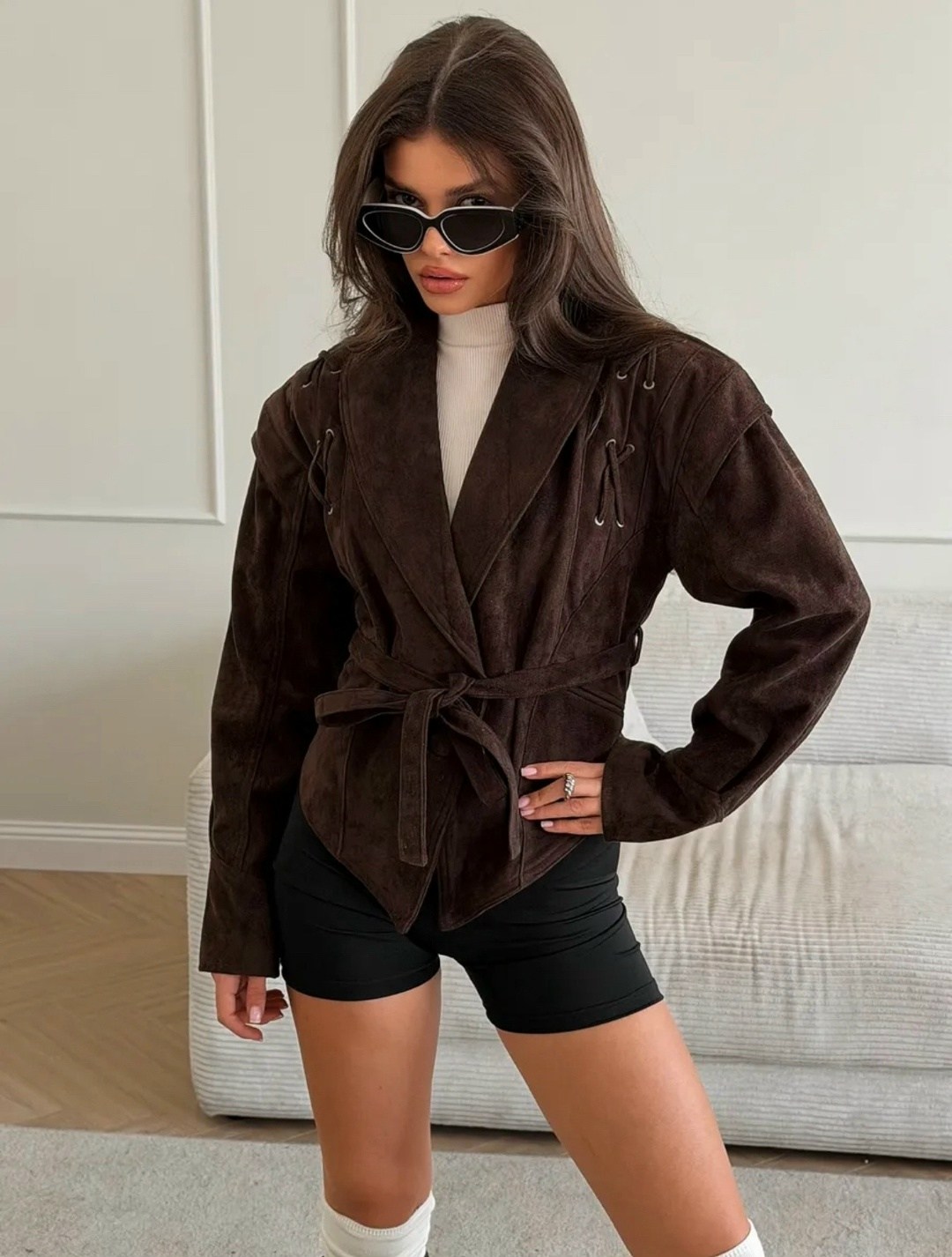 замшевая куртка,куртка замшевая женская,женская куртка из замши шоколад,курточка замшевая,куртка из замши