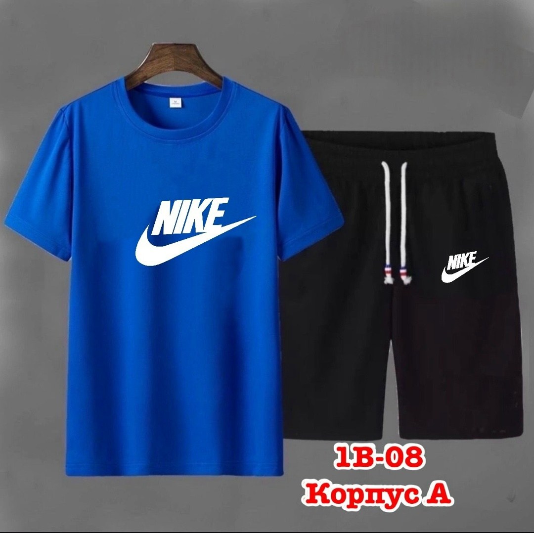 костюм спортивный мужской nike,спортивные мужские костюмы,комплект мужской одежды,футболка и шорты костюм,костюм повседневный