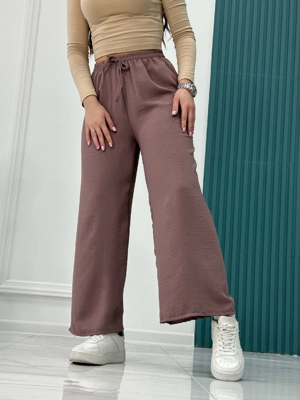 брюки палаццо из легкой ткани nv moda,женские брюки,женские классические брюки,брюки летние палаццо широкие chika collection,брюки-палаццо