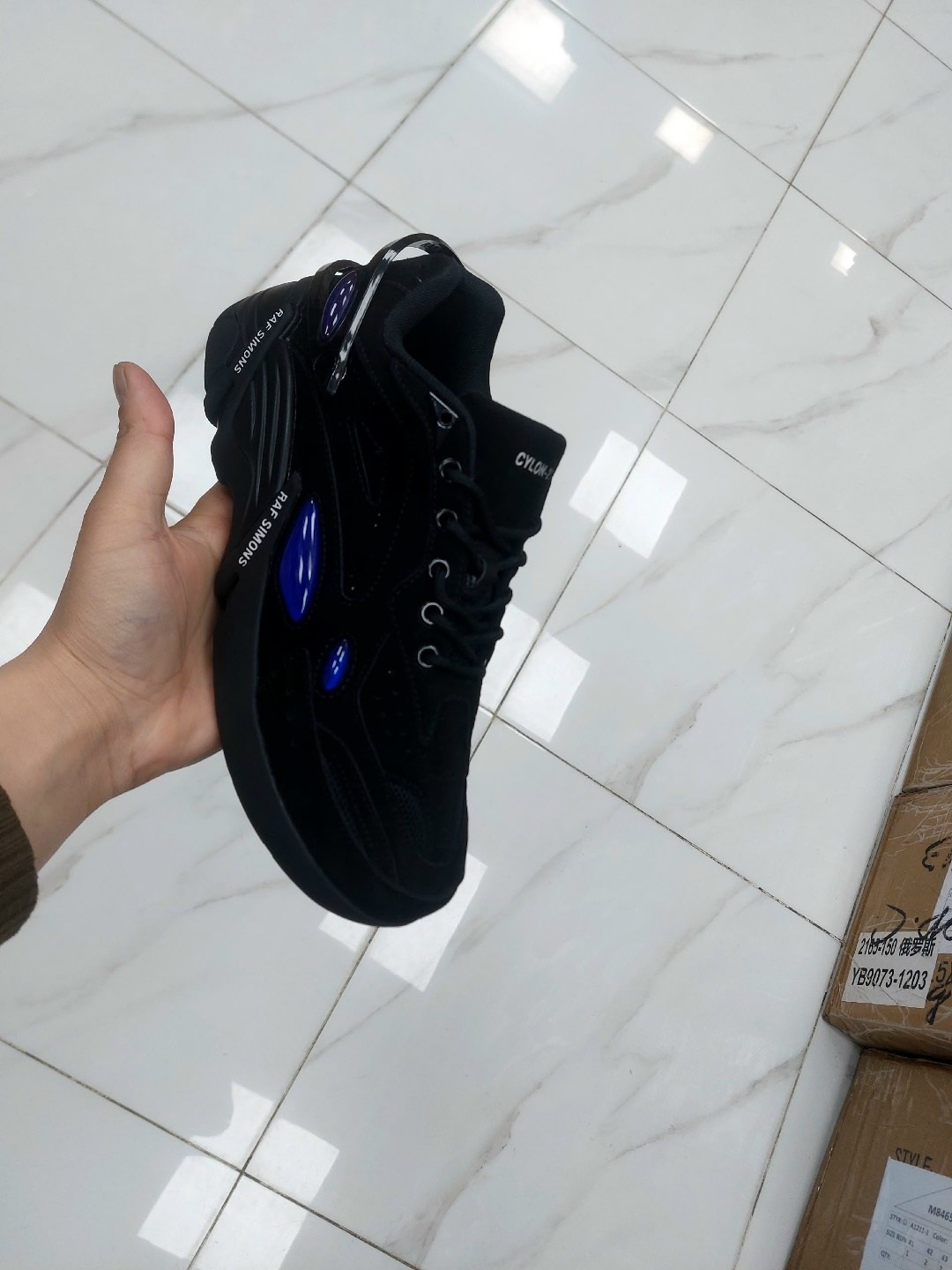 кроссовки raf simons,кроссовки raf simons cylon 21,кроссовки,кроссовки raf simons cylon черный,кроссовки raf simons cyclon-21