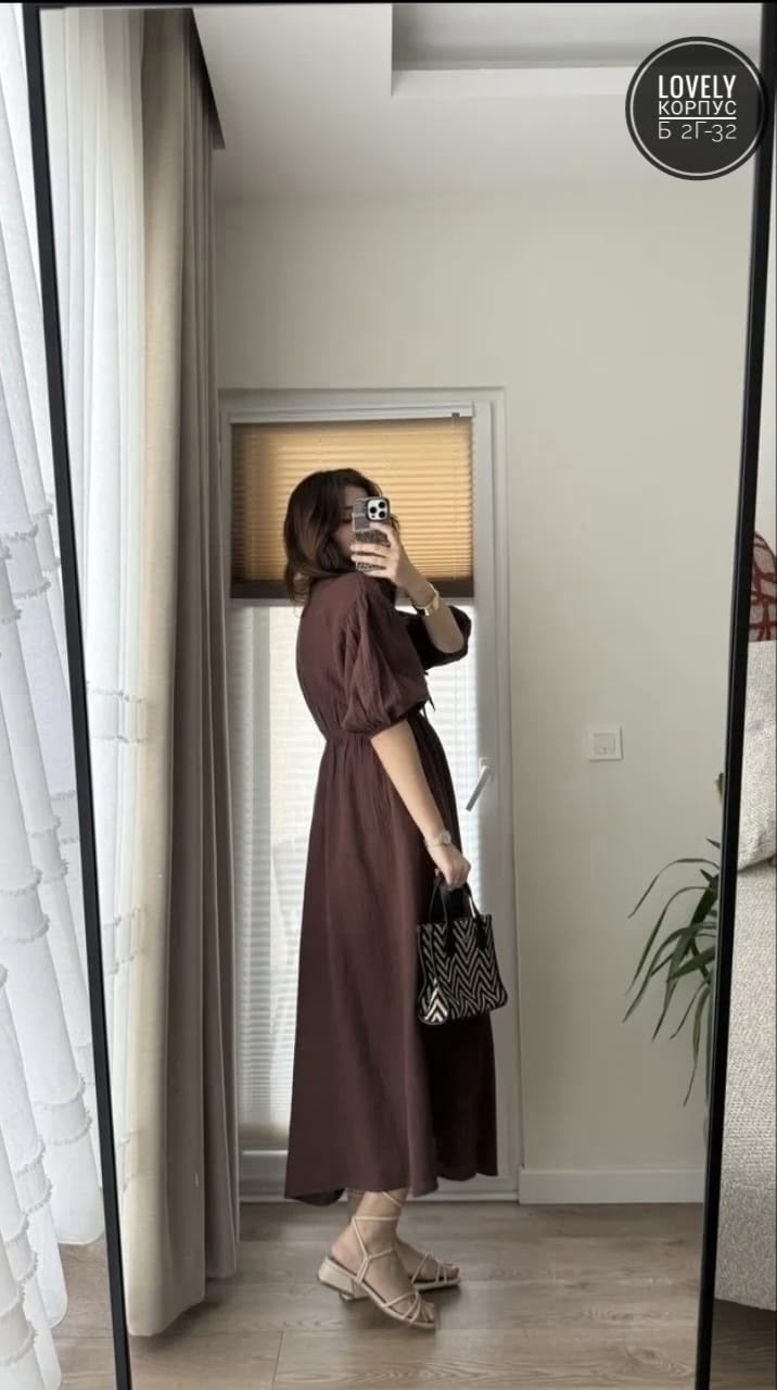платье из муслина женское,платье женской,платье стиль,платье элегантное,платье средней длины