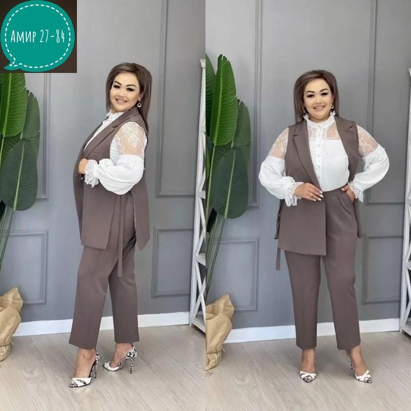 костюм брючный тройка,костюм брючный двойка,брючные костюмы для женщин,костюм тройка женский брючный,костюм брючный двойка с жилеткой