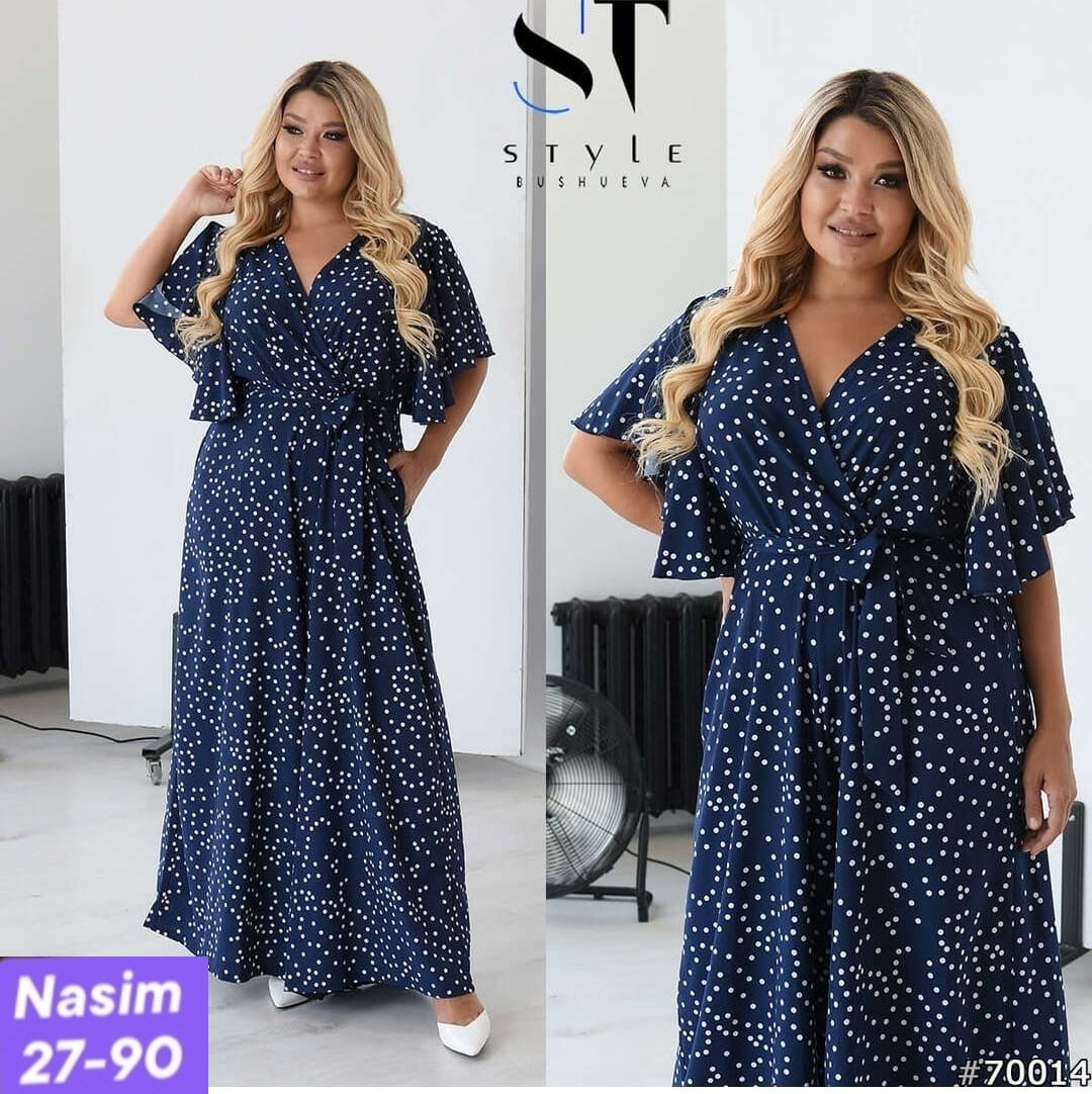 платья женские больших размеров,платья из софта для женщин,платья большие размеры,платья для полных,платье в большой горох