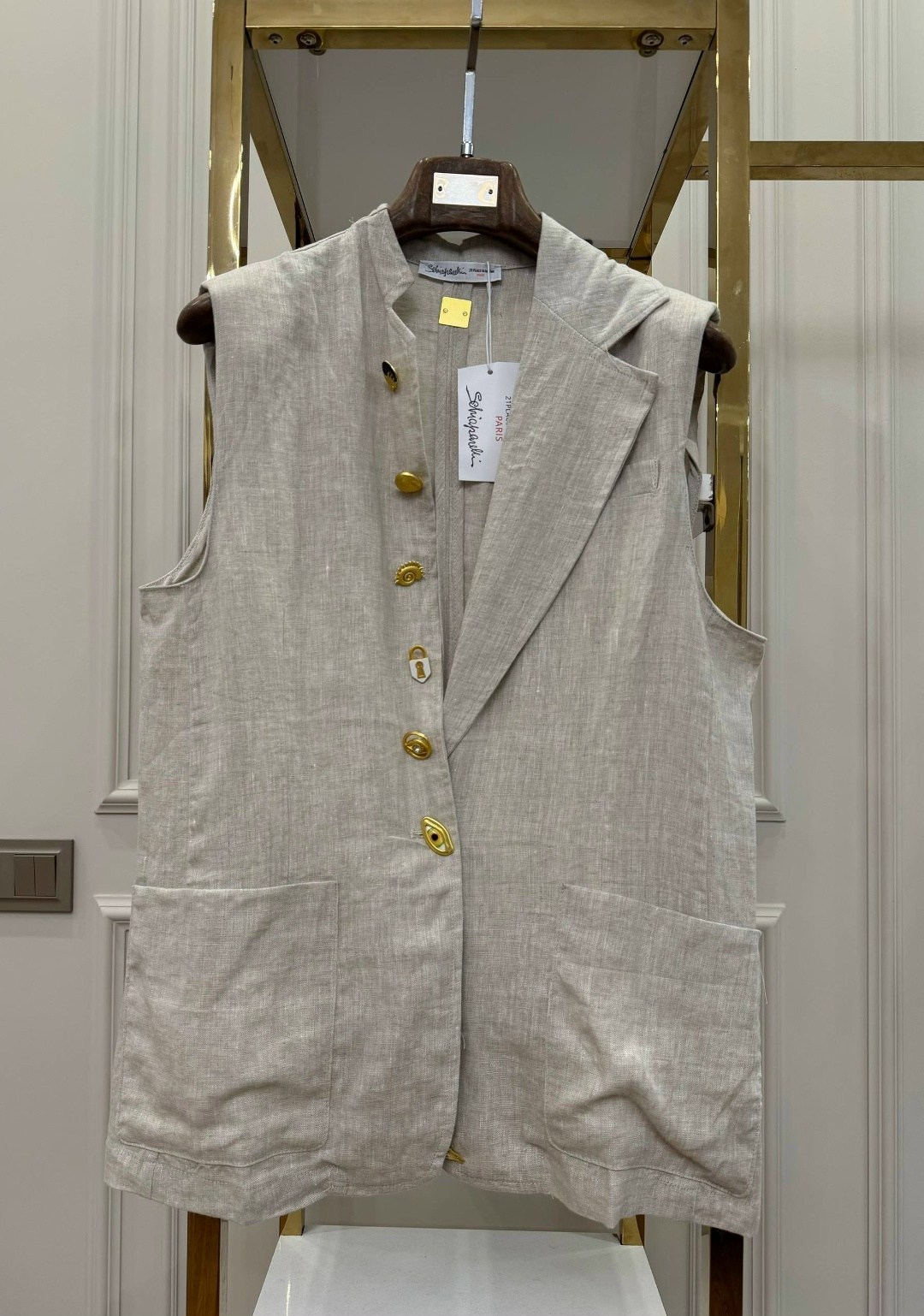 жилет льняной,жилет из льна,женские жилеты,жилетка из льна,льняная жилетка