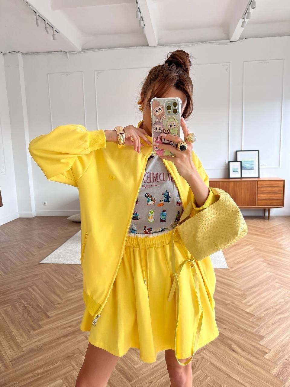 костюм желтый,повседневный костюм,костюм с юбкой,женские костюмы,