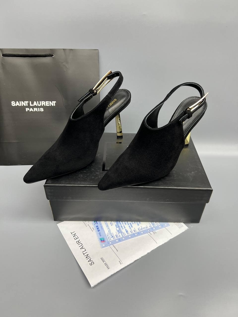 туфли saint laurent,,ив сен лоран туфли,туфли замшевые,черные туфли