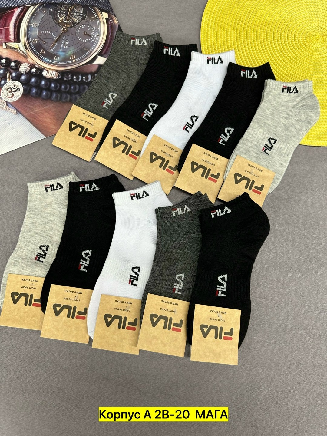 носки fila,носки мужские,носки fila мужские,носки fila короткие,комплект носки мужские