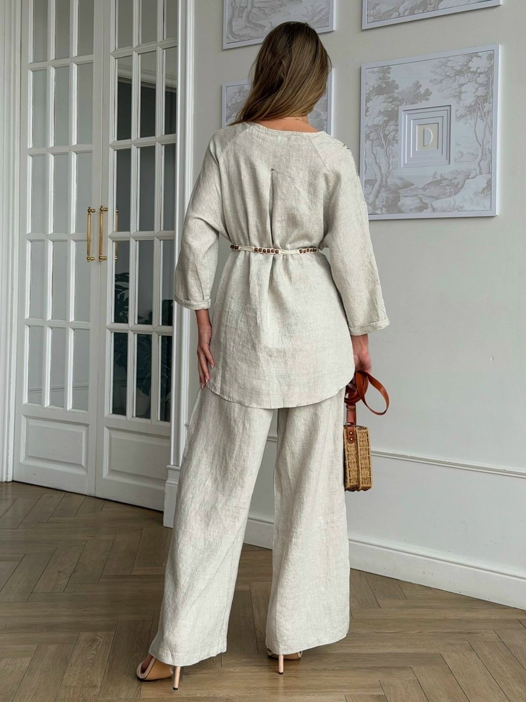 льняной брючный костюм,костюм брючный женский льняной airy,костюм из льна женский летний,льняной костюм с брюками,костюм из льна женский летний с брюками