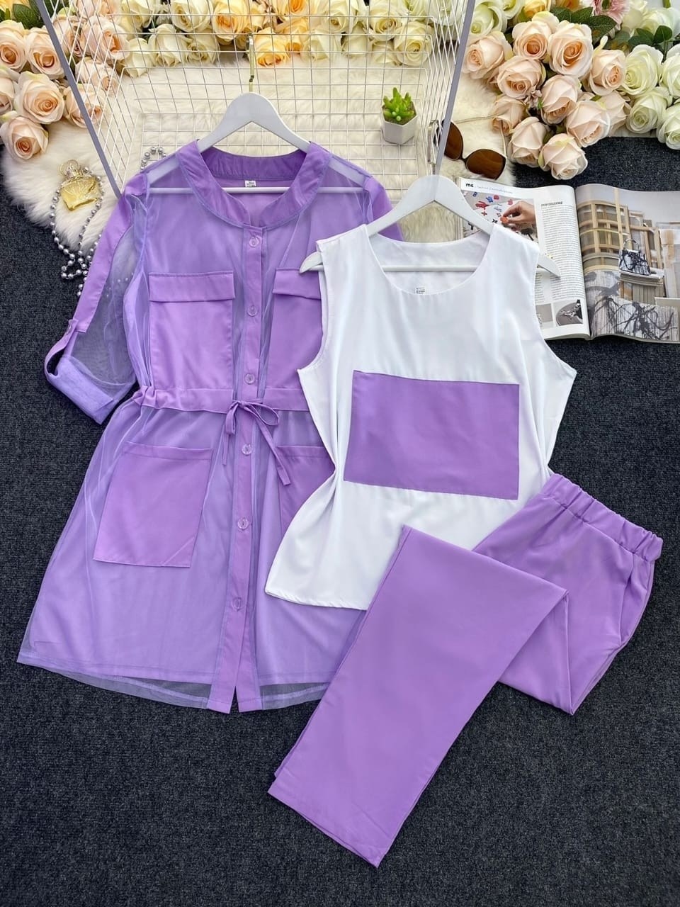 брючный костюм из прошвы,брючный костюм тройка,костюм женский тройка,брючной костюм,костюм женский тройка брючный