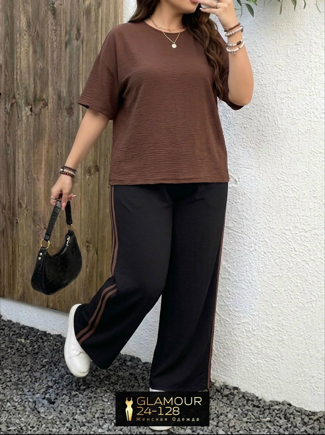 одежда для женщин,костюм женский,костюм с брюками,одежда для полных,брюки палаццо