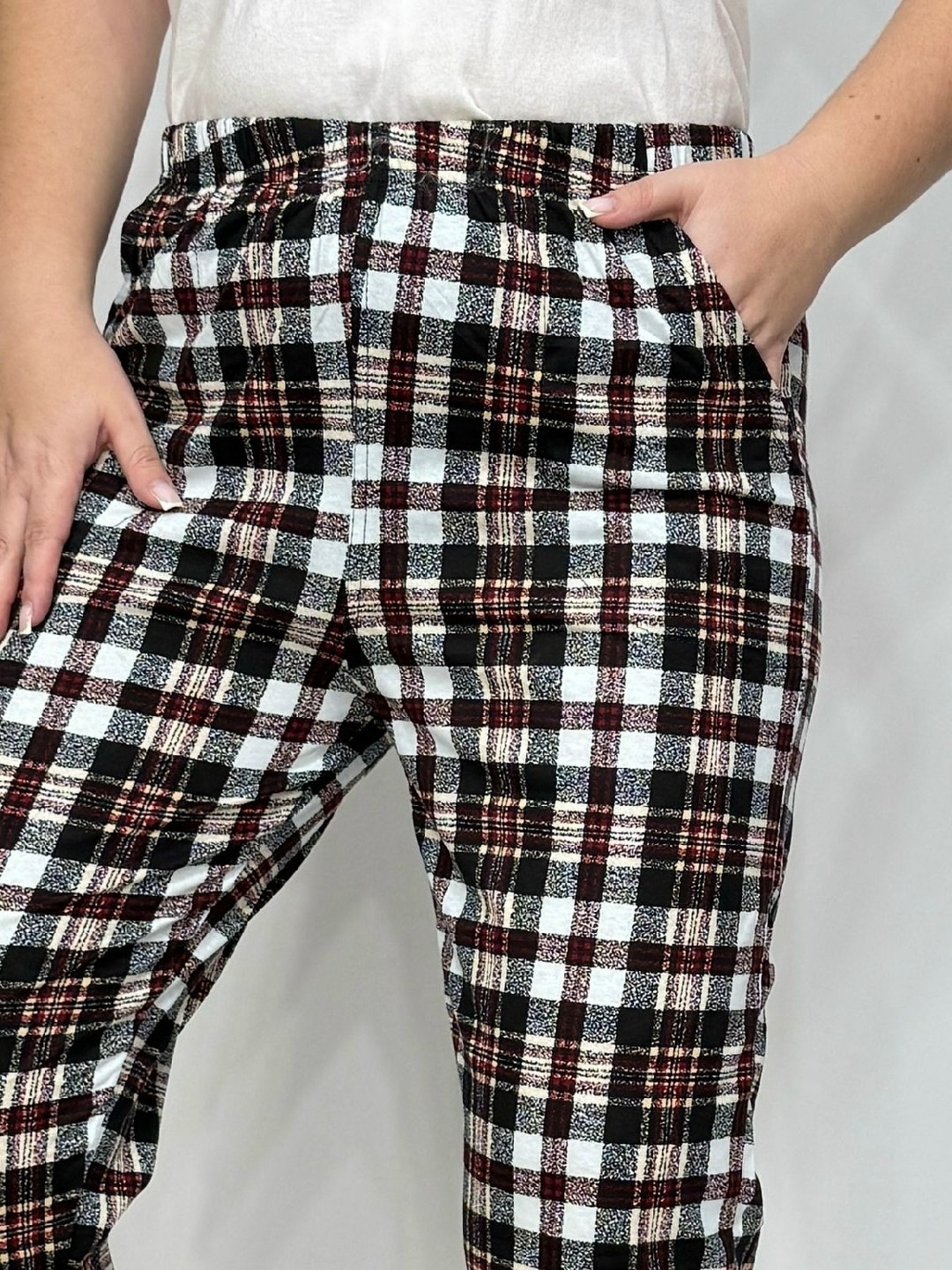 брюки в клетку,брюки домашние,брюки в клетку домашние широкие texville,брюки женские домашние,брюки женские № 614 бежевая клетка