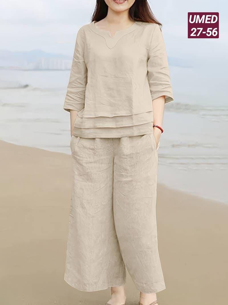 zanzea женская блузка и брюки,женские брючные комплекты,костюм льняной,широкие брюки,льняные брюки