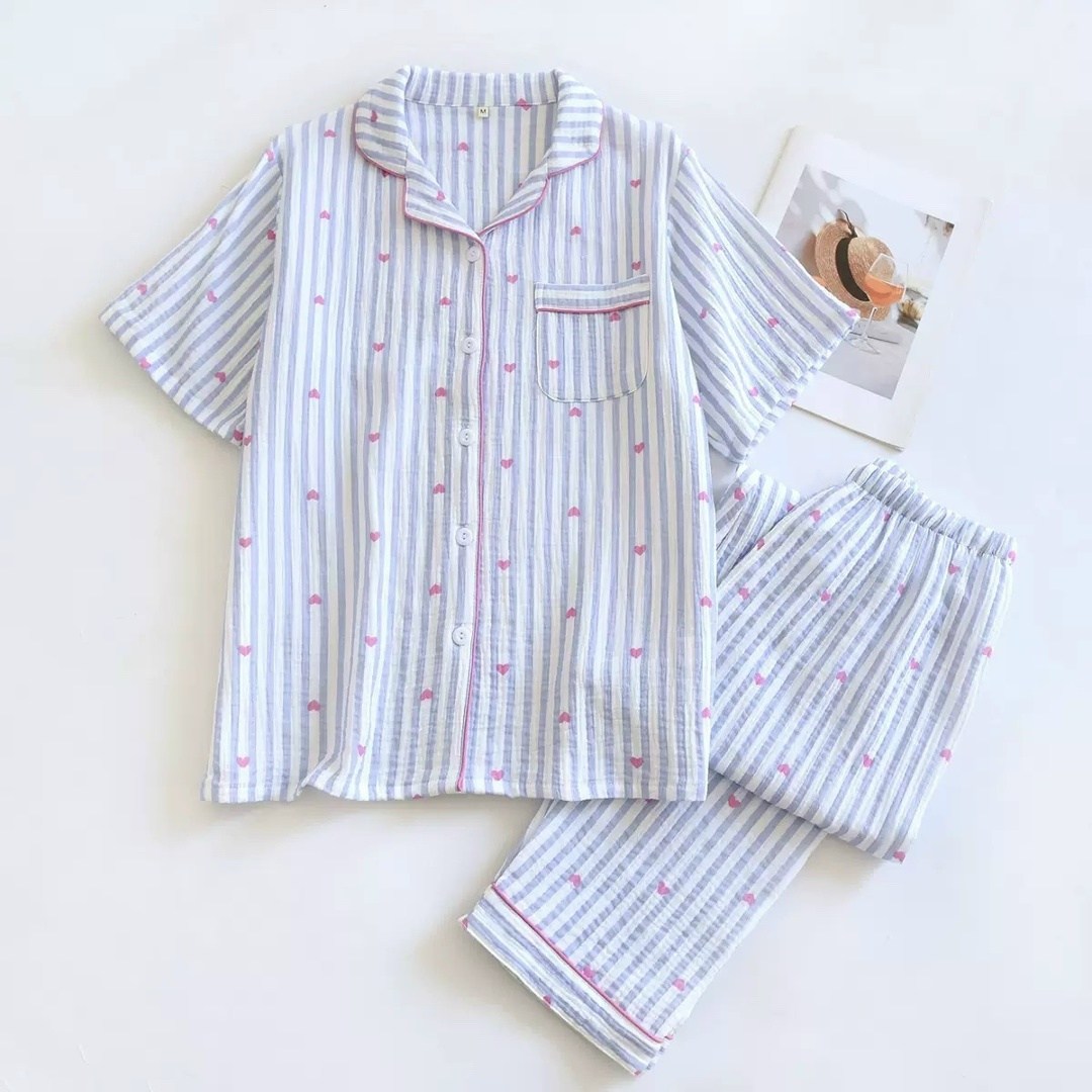 комплект пижама,пижама женская,пижама хлопковая,женские пижамные комплекты,женская пижама с клубничным принтом