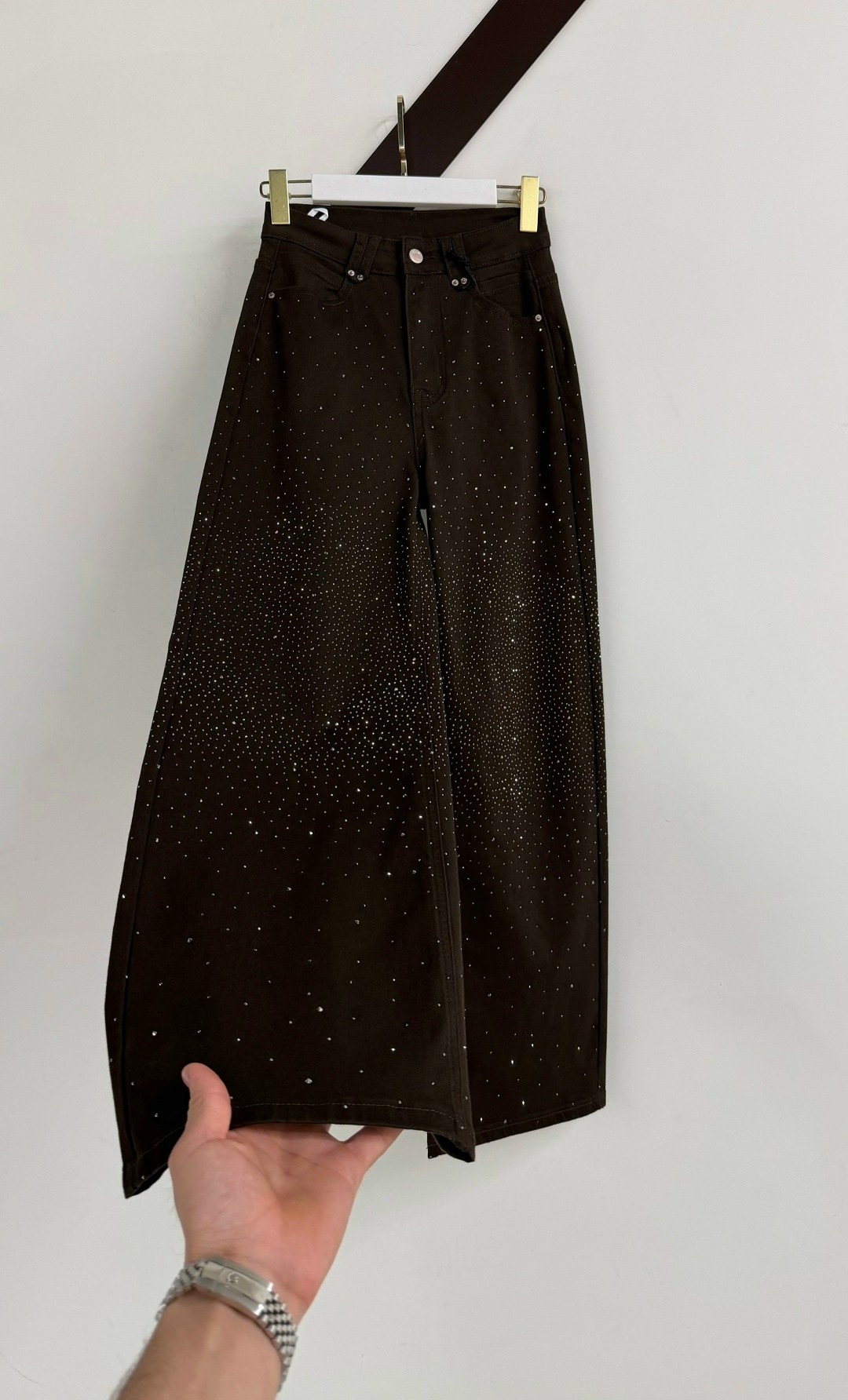 брюки с пайетками,широкие брюки,джинсы со стразами,брюки для девочек,джинсы женские