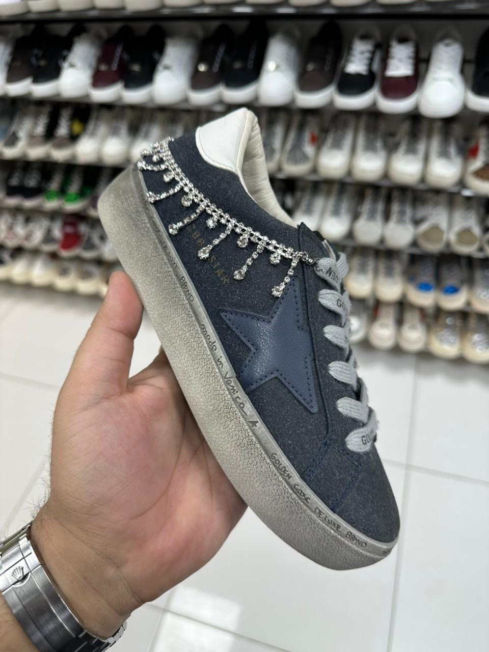 кеды женские golden goose,,кроссовки со звездами,женские кожаные кроссовки golden goose super-star premium - white / silver, женская