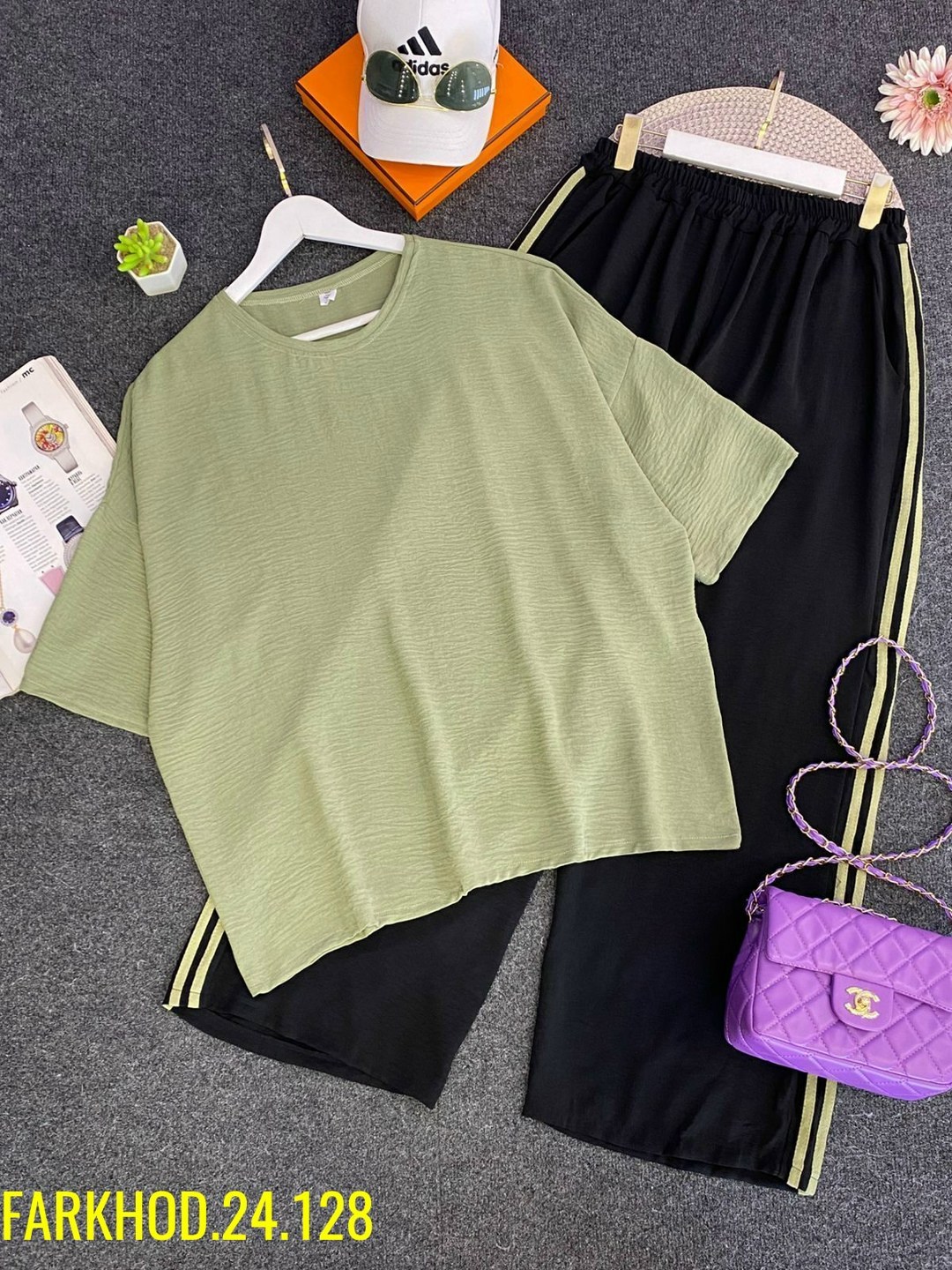 одежда для женщин,костюм женский,костюм с брюками,,брюки палаццо