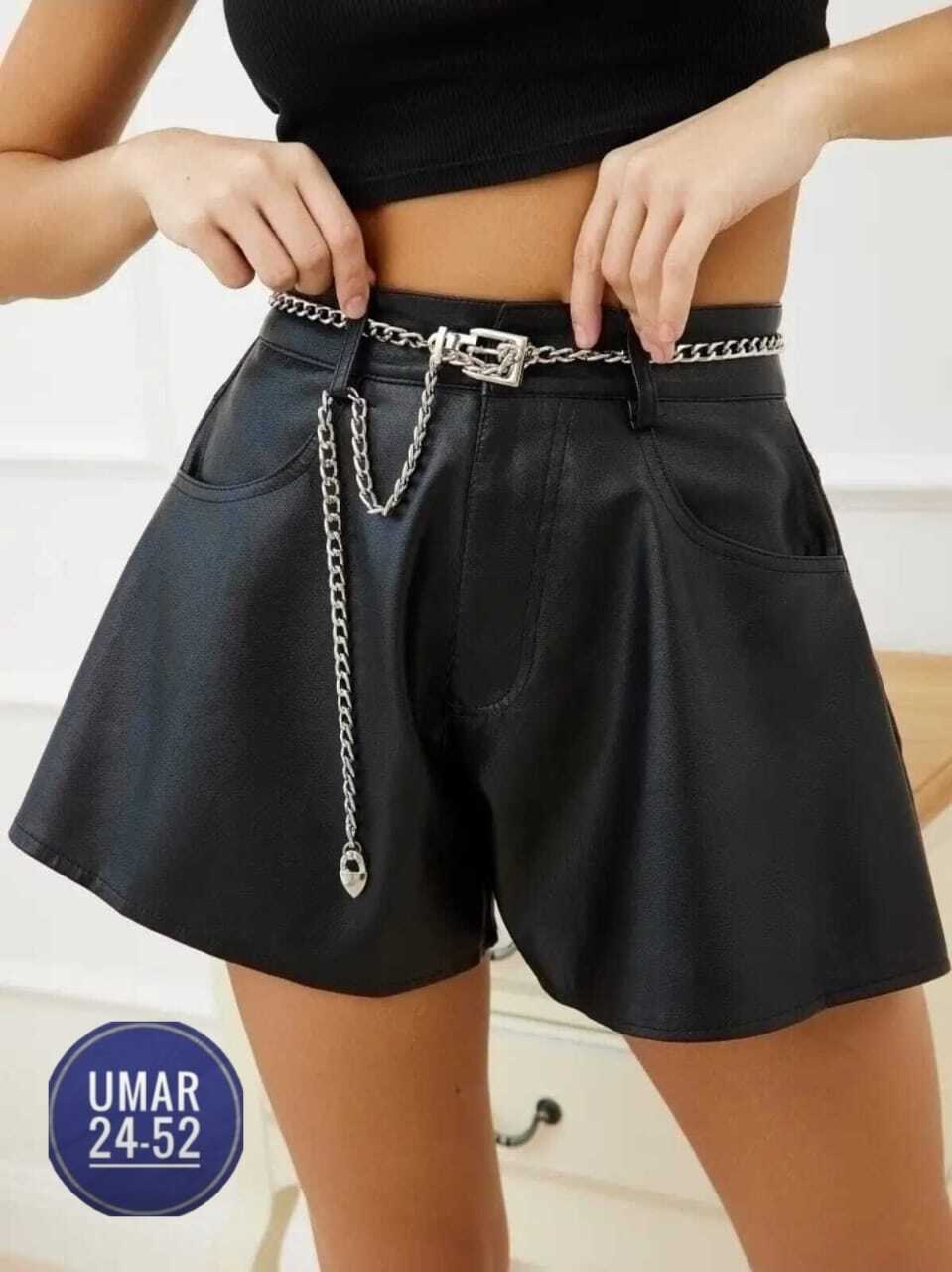 шорты кожаные,женские кожаные шорты,шорты женские из экокожи,шорты юбка кожаная,шорты под шорты женские